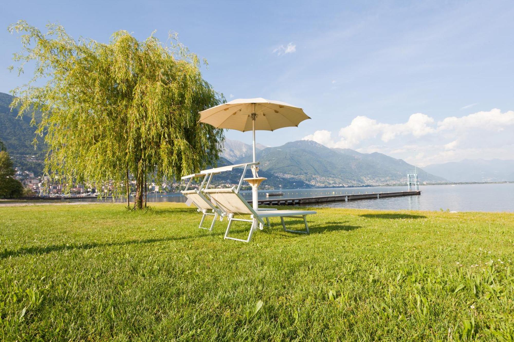 Apart Holidays - Residenza Flora โลการ์โน ภายนอก รูปภาพ