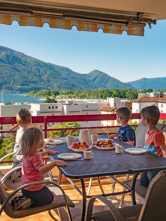 Apart Holidays - Residenza Flora โลการ์โน ภายนอก รูปภาพ
